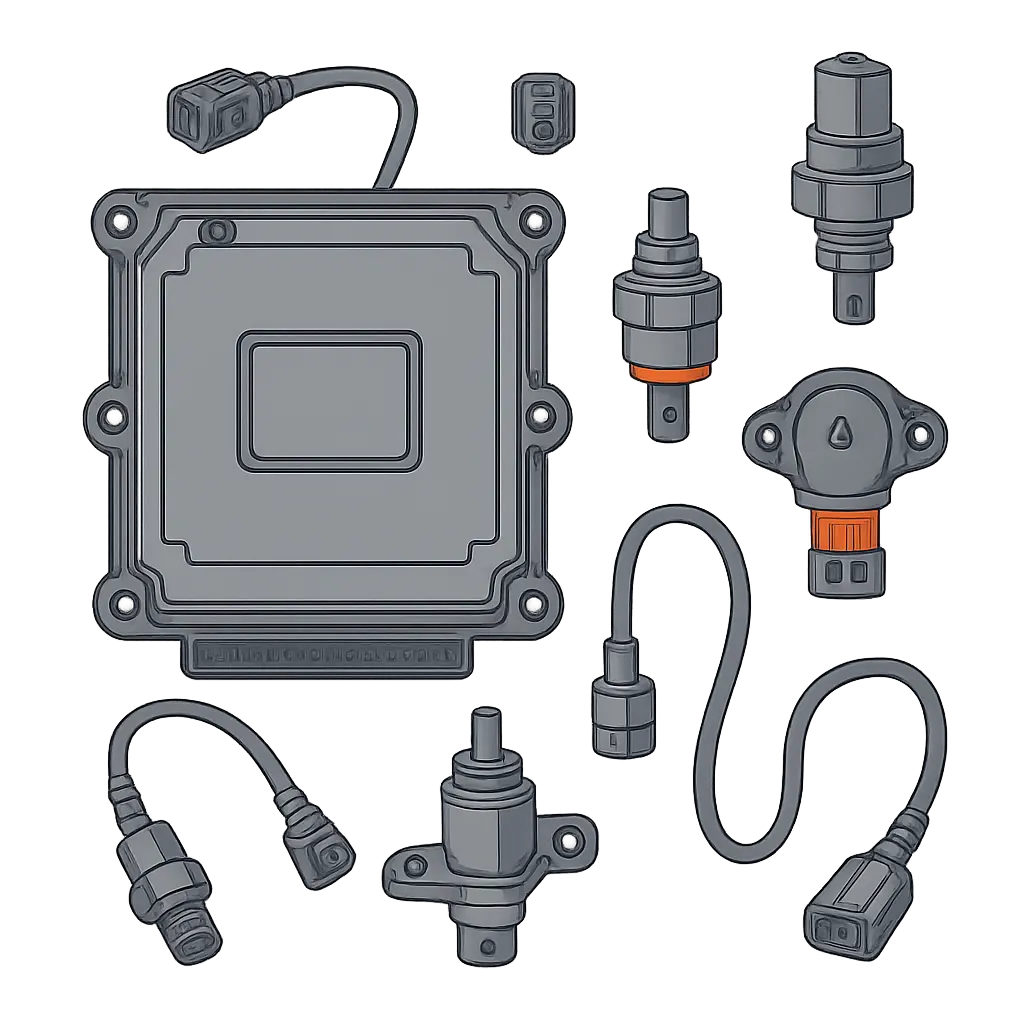 Купить 28477525 Блок управления ЭБУ CAT C15 БЕЗ ПРОШИВКИ Perkins - цена, наличие, гарантия