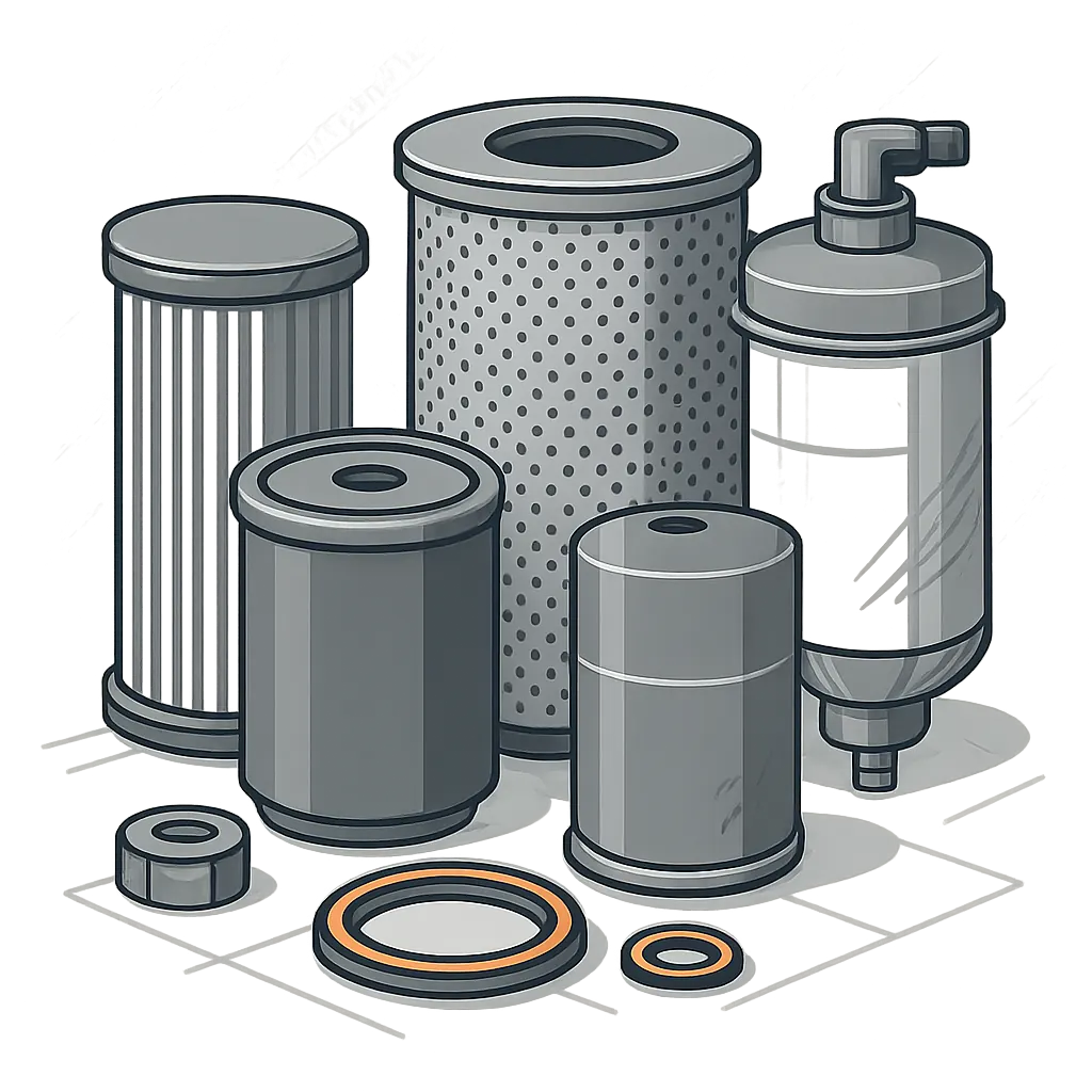 Купить ND094040-0371 Фильтр Komatsu - цена, наличие, гарантия